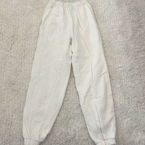 White Brandy Melville Sweatpants